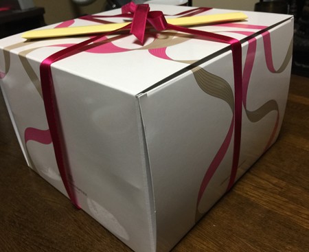 アンリ・シャルパンティエ　バースデーケーキ　阪急百貨店