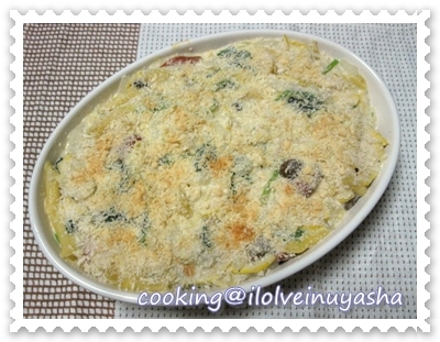 竹の子とペンネのクリームグラタン5.20◆029