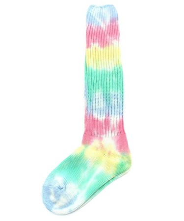 WEGO タイダイルーズソックス