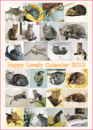 【猫アニメ】Happy Lovely Calender 2010