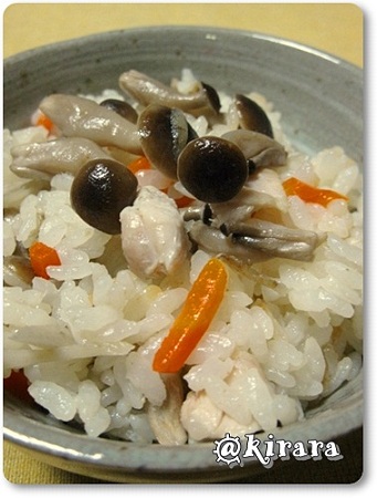 白だしde炊き込みご飯♪10-12-23-025