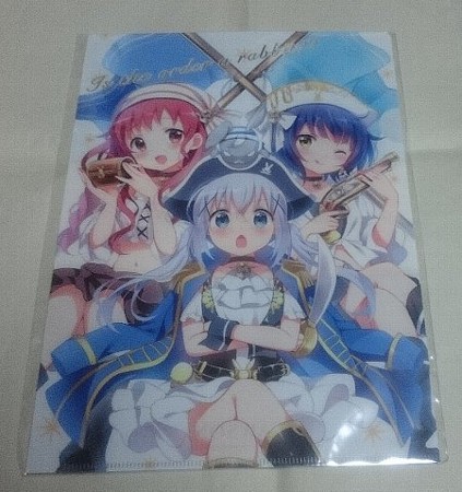 ローソン限定 ご注文はうさぎですか？？クリアファイル 2017