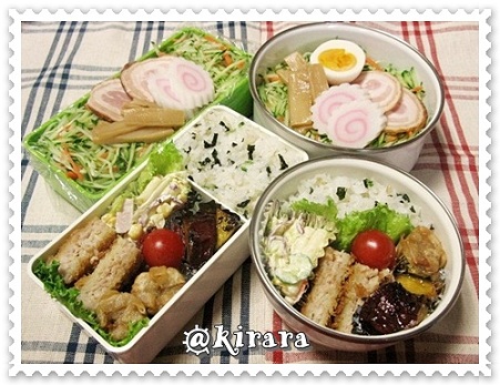 ◆７．２　冷たいラーメンのお弁当♪007