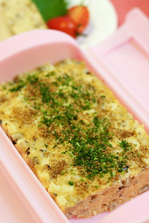 仕上げは青海苔