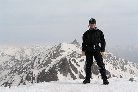 050501北穂高岳頂上