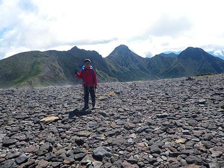硫黄岳から赤岳