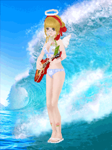 ＪＨの水着ギター