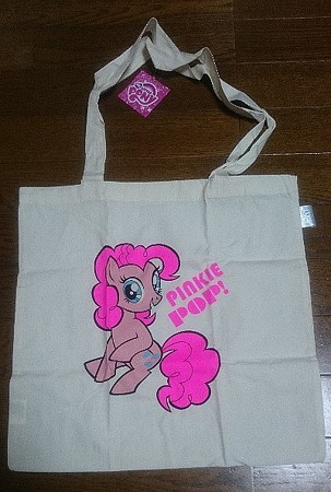 マイリトルポニー エコマーク付コットンバッグ ピンキーパイ