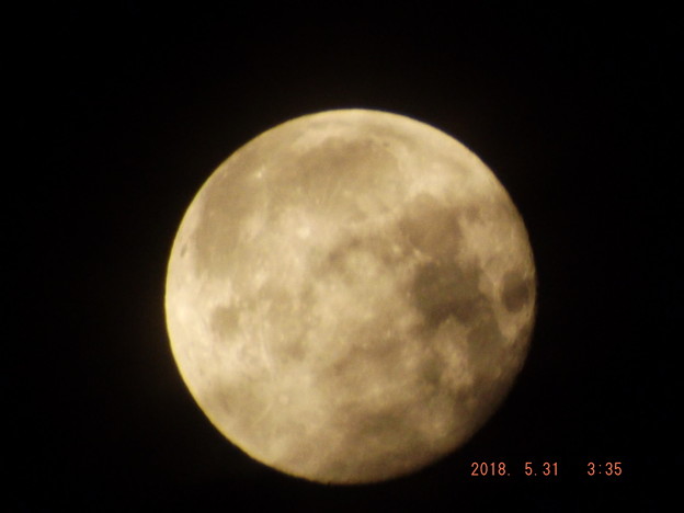 2018/05/31（木）のお月様