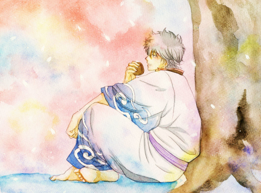 花より饅頭より……　坂田銀時「銀魂」