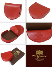 Whitehouse Cox［ホワイトハウスコックス］s5761 馬蹄形コインケース RED