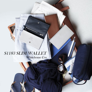 Whitehouse Cox［ホワイトハウスコックス］S1183 スリムウォレット アルパインカーフ