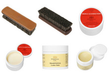 Whitehouse Cox［ホワイトハウスコックス］メンテナンス3点セット レザーバーム レザーフード ブラシ