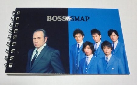 BOSS SMAPオリジナルリングノート