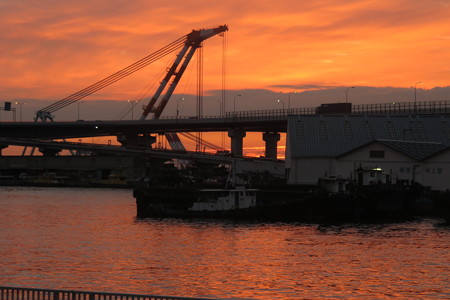 茜色の朝焼け_01