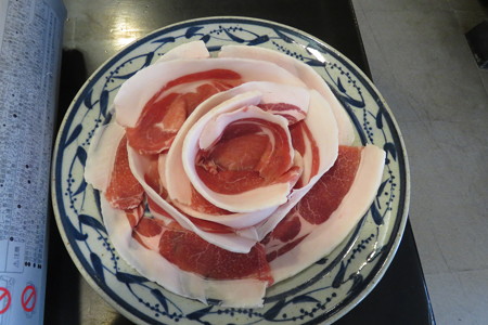 ぼたん鍋　猪肉