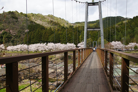 川代公園　吊り橋