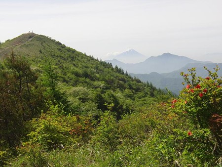 飯盛山から富士山