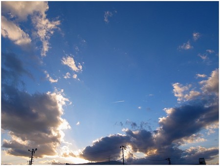 これも冬空？