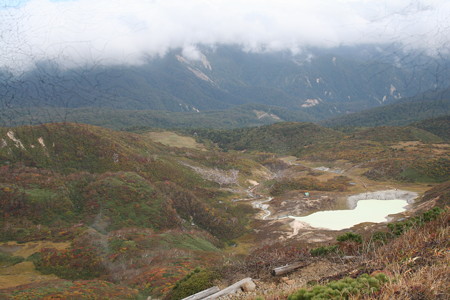紅葉の栗駒山